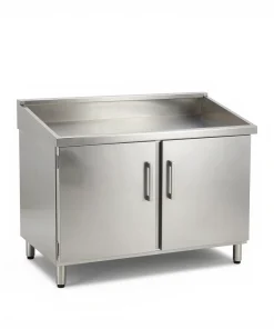 Bàn đông 2 cánh inox 1m2 Berjaya BS2DF4/Z – ảnh minh họa