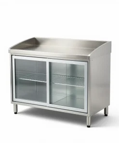 Bàn mát 2 cánh kính Berjaya B2D/C5/600-SM – ảnh minh họa