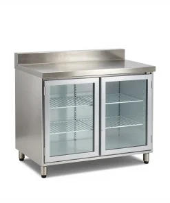 Bàn mát 2 cánh kính Hoshizaki RT-128MA-SG – ảnh minh họa