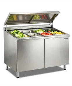 Bàn mát salad 1m2 Berjaya BS1D/SSCF4/Z – ảnh minh họa