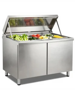 Bàn mát salad Hoshizaki RTWH126LS4-GNT – ảnh minh họa