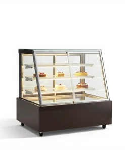 Tủ bánh kem kính vuông 1m2 Berjaya RCS-12SB13-2FB – ảnh minh họa