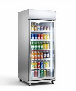 Tủ đông đứng 1 cánh kính Sanden SNR-0100 – ảnh minh họa