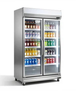 Tủ đông đứng 2 cánh kính Berjaya 2D/DF-SM-EV – ảnh minh họa