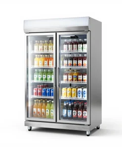 Tủ mát 2 cánh kính Hoshizaki HR-128MA-SLG – ảnh minh họa