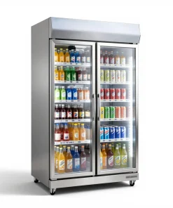 Tủ mát 2 cánh kính Sanden SPM-1200C – ảnh minh họa