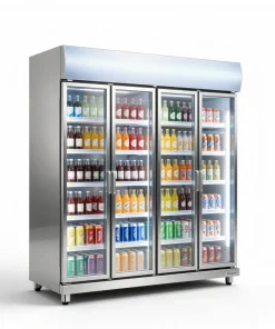 Tủ mát 4 cánh kính Hoshizaki HR-148MA-SG – ảnh minh họa