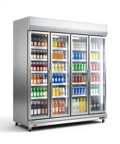 Tủ mát 6 cánh kính Hoshizaki HR-188MA-SG – ảnh minh họa