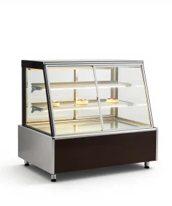 Tủ trưng bày bánh 1m2 kính vuông Berjaya RDS-M-12 – ảnh minh họa