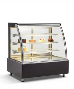 Tủ trưng bày bánh 4 tầng 70cm kính cong Sanden SKC-0703G – ảnh minh họa
